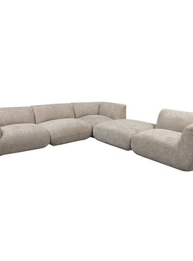 Pole To Pole Bank Amsterdam 5 Delige Hoekbank Latte