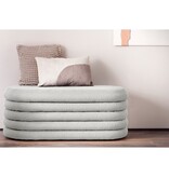 SalesFever Krullende Polsterhocker/Bettbank Wit