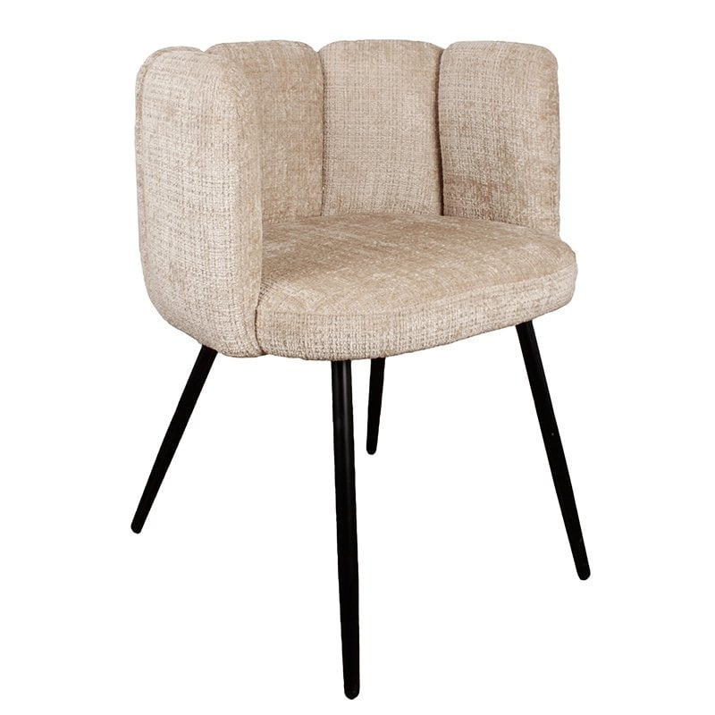 Pole To Pole High Five Chair Cream (set van 2)