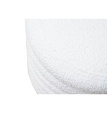 SalesFever Curly Sitzhocker Ø38 cm Wit