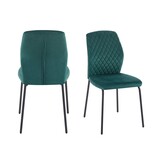 SalesFever Stoelenset van 2 groen