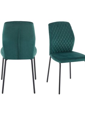SalesFever Stoelenset van 2 groen
