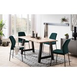 SalesFever Stoelenset van 2 groen