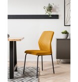 SalesFever Stoelenset van 2 geel