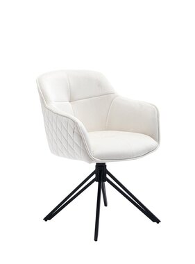 SalesFever Fauteuil met honingraatquilt beige