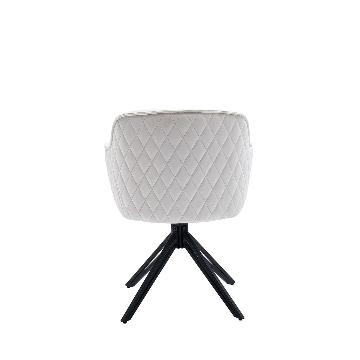 SalesFever Fauteuil met honingraatquilt beige