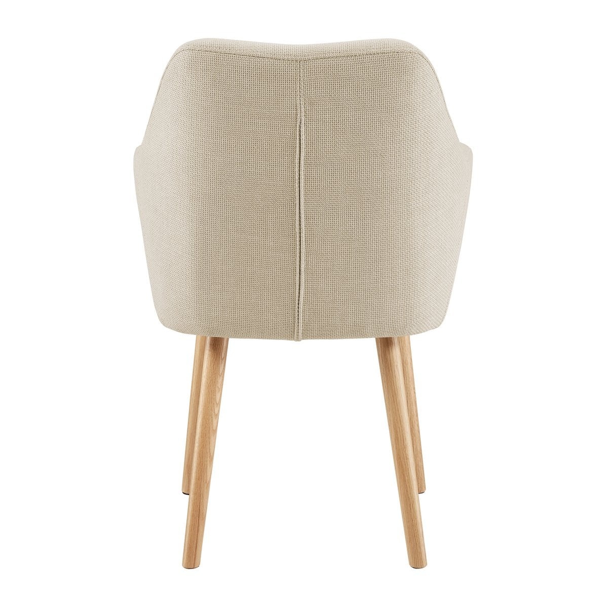 SalesFever Fauteuil structuurstof beige