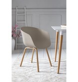 SalesFever Eetkamerstoel set van 2 grijs