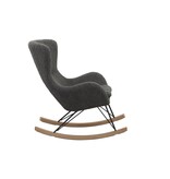 SalesFever Schommelstoel teddybont donkergrijs