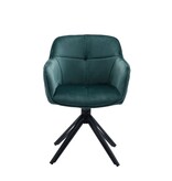 SalesFever Fauteuil met honingraatquilt groen