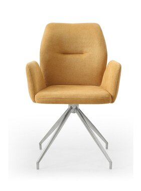 SalesFever Fauteuil met 180° draaifunctie Geel