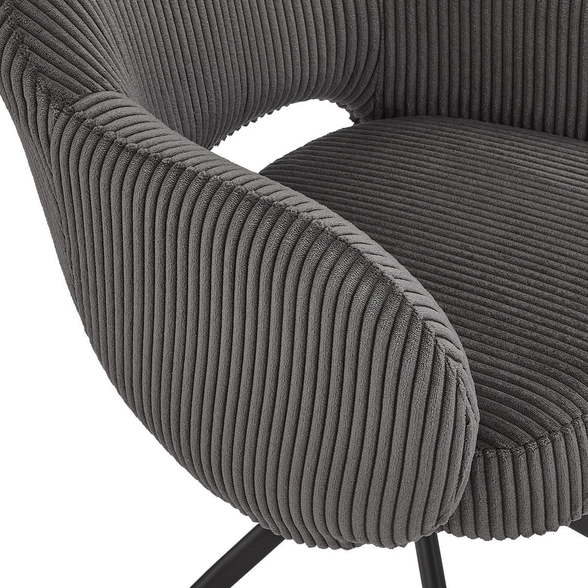 Armlichtkoord ziet er donkergrijs uit