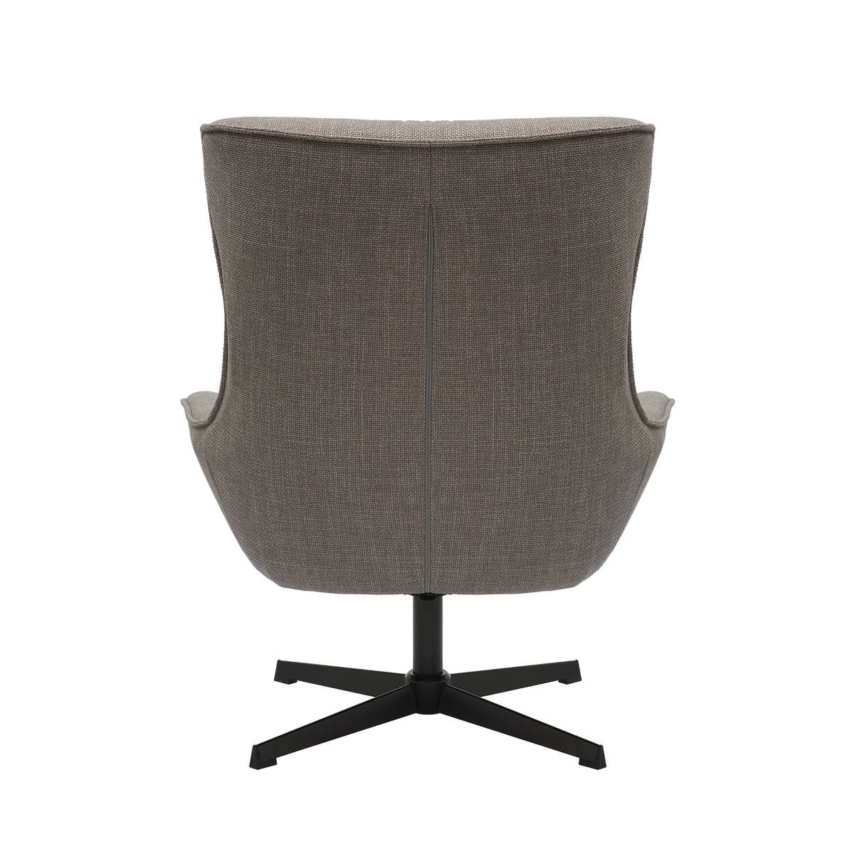SalesFever Fauteuil structuurstof taupe