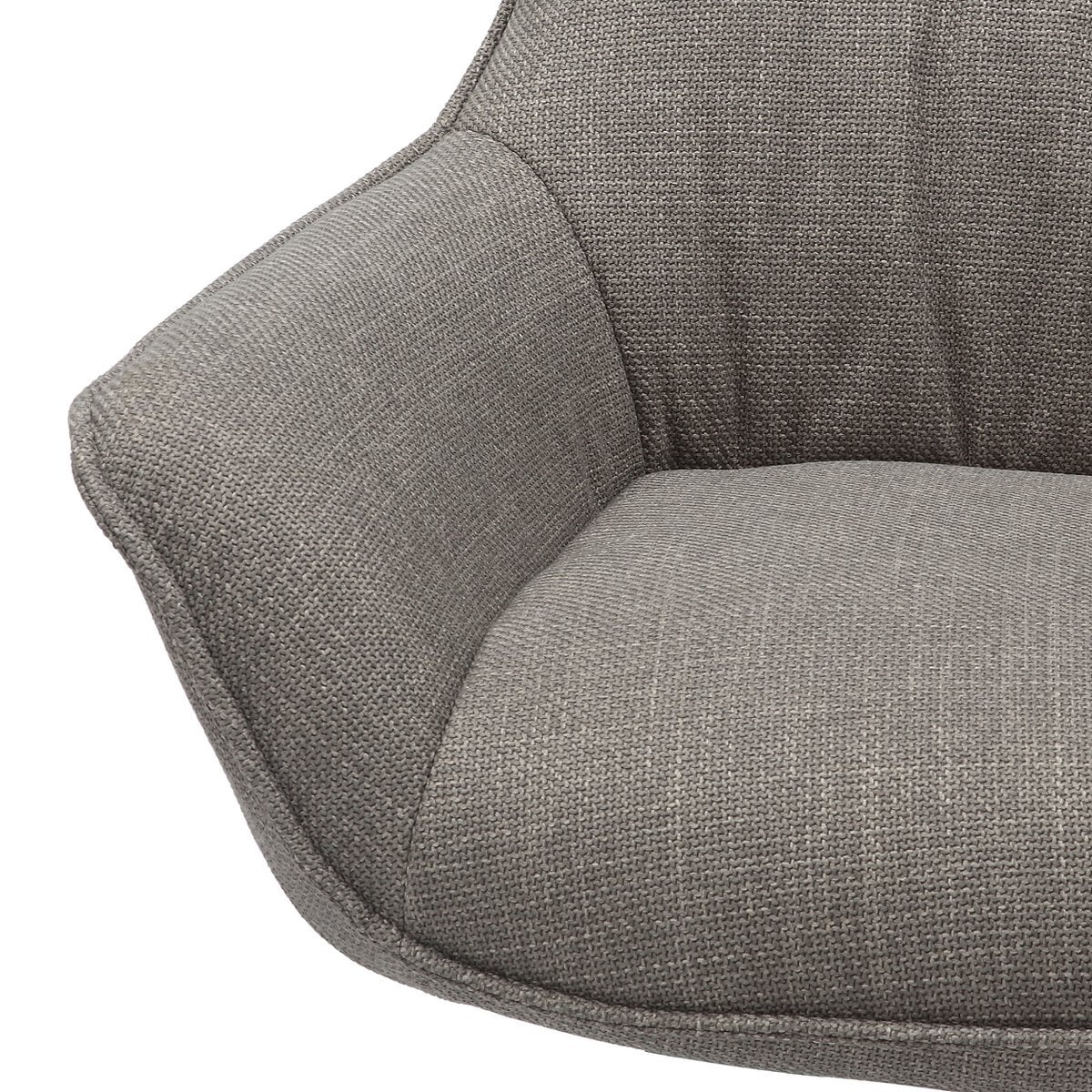 SalesFever Fauteuil structuurstof taupe