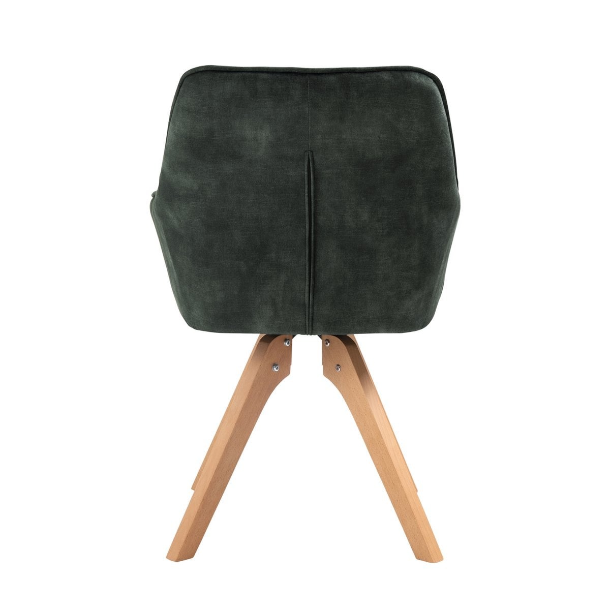 SalesFever Fauteuil vintage fluweel velours, donkergroen