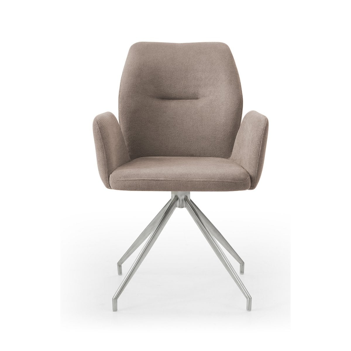 SalesFever Fauteuil met 180° draaifunctie bruin