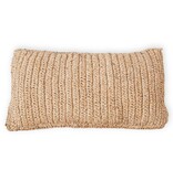 Raffia Sierkussen 50x30 cm met vulling Decoratief kussen Bankkussen DALUNG