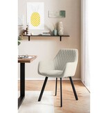 SalesFever Set van 2 fauteuils beige