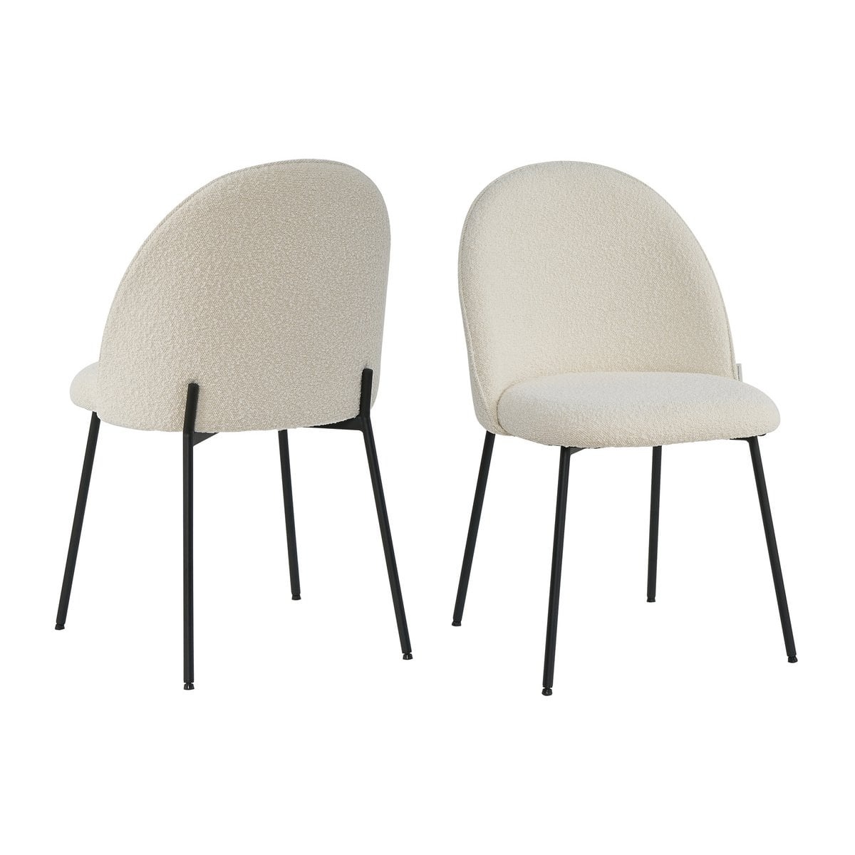 KantoormeubelenPlus Tom Tailor stoel, set van 2