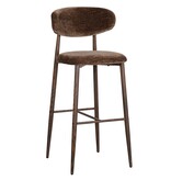 KantoormeubelenPlus Japandi Bar Chair Umber (set van 2)