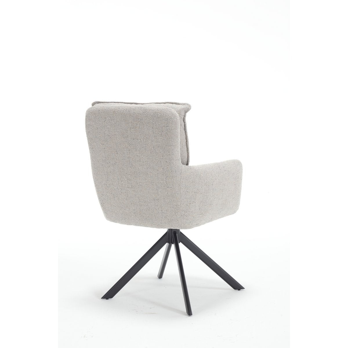 SalesFever Fauteuil structuurstof grijs