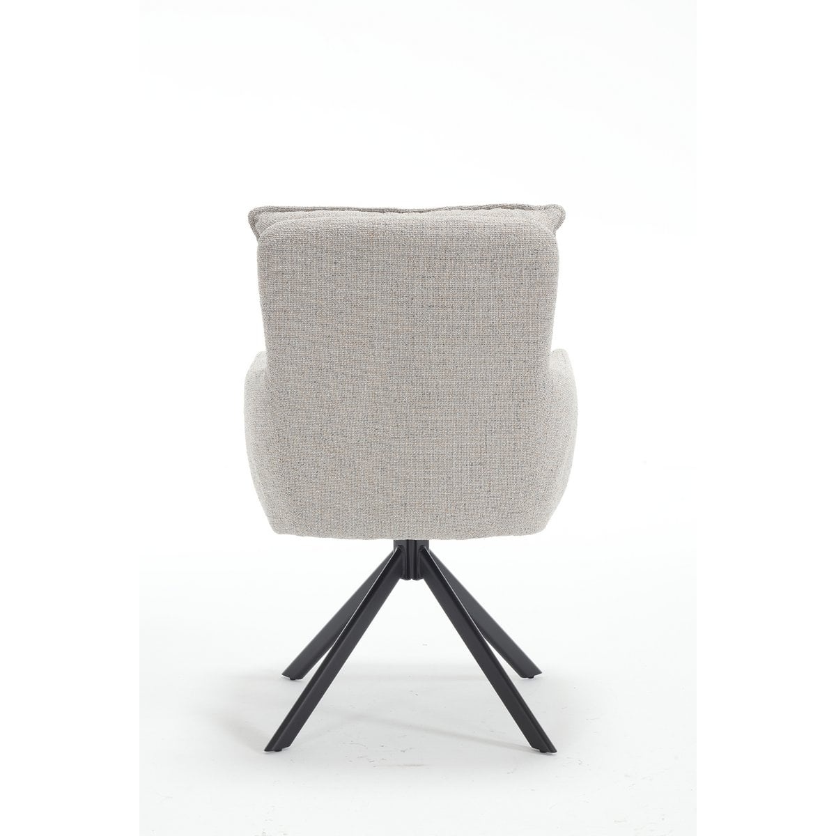 SalesFever Fauteuil structuurstof grijs