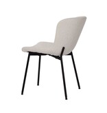 Set van 2 stoelen met bouclé bekleding