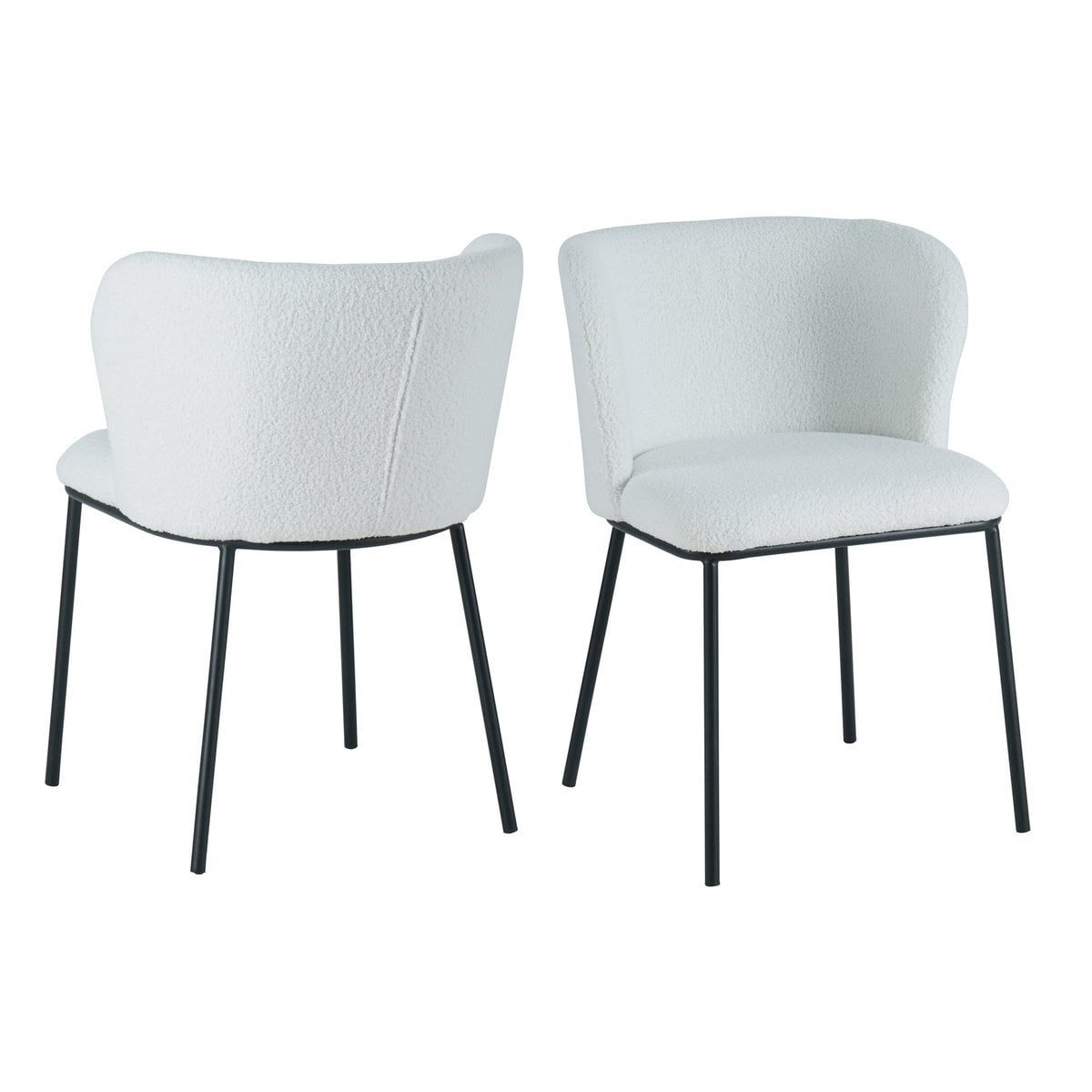 SalesFever Stoelenset van 2 wit