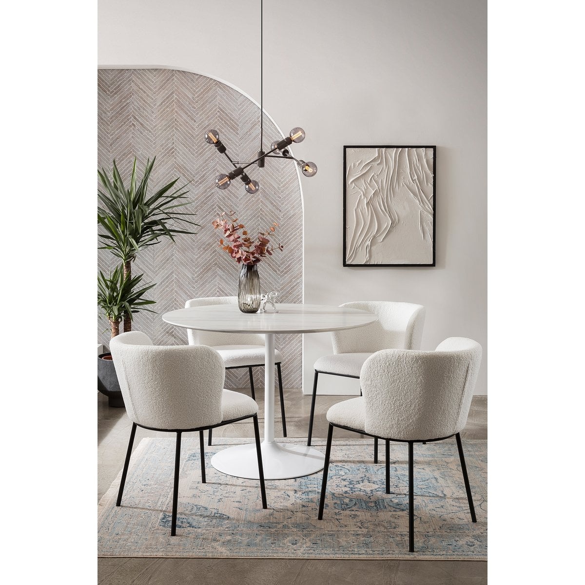 SalesFever Stoelenset van 2 wit