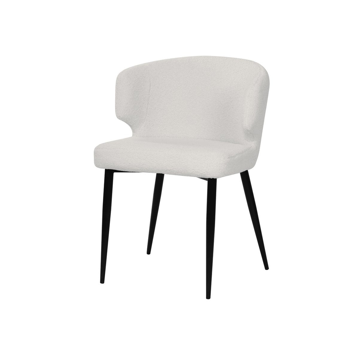 KantoormeubelenPlus Fauteuil set van 2 met teddybont hoes