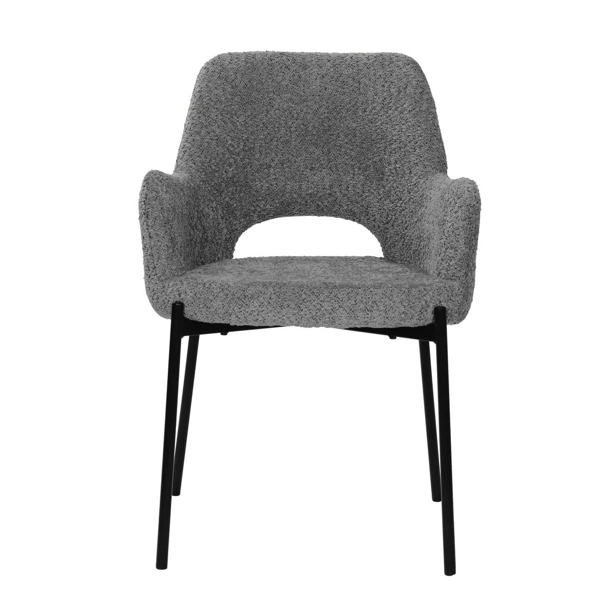 KantoormeubelenPlus Fauteuilset van 2 met uitgesneden rugleuning