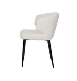 KantoormeubelenPlus Fauteuil set van 2 met teddybont hoes