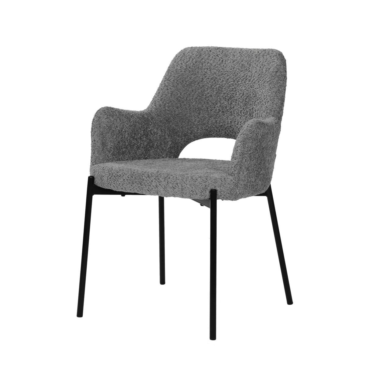 KantoormeubelenPlus Fauteuilset van 2 met uitgesneden rugleuning