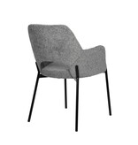 KantoormeubelenPlus Fauteuilset van 2 met uitgesneden rugleuning