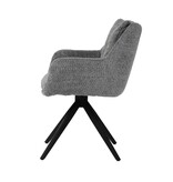 KantoormeubelenPlus Fauteuil met 360° rotatiefunctie