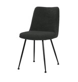 Set van 2 stoelen met bouclé bekleding
