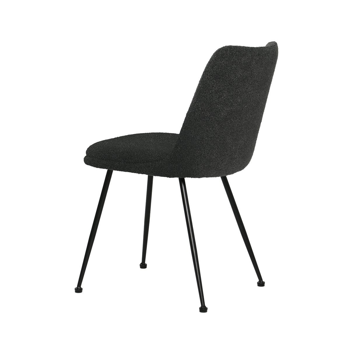 Set van 2 stoelen met bouclé bekleding