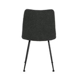 Set van 2 stoelen met bouclé bekleding