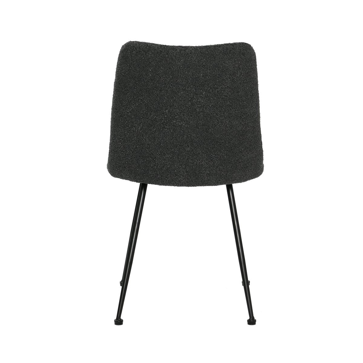 Set van 2 stoelen met bouclé bekleding