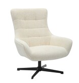 SalesFever Fauteuil chenille stof beige