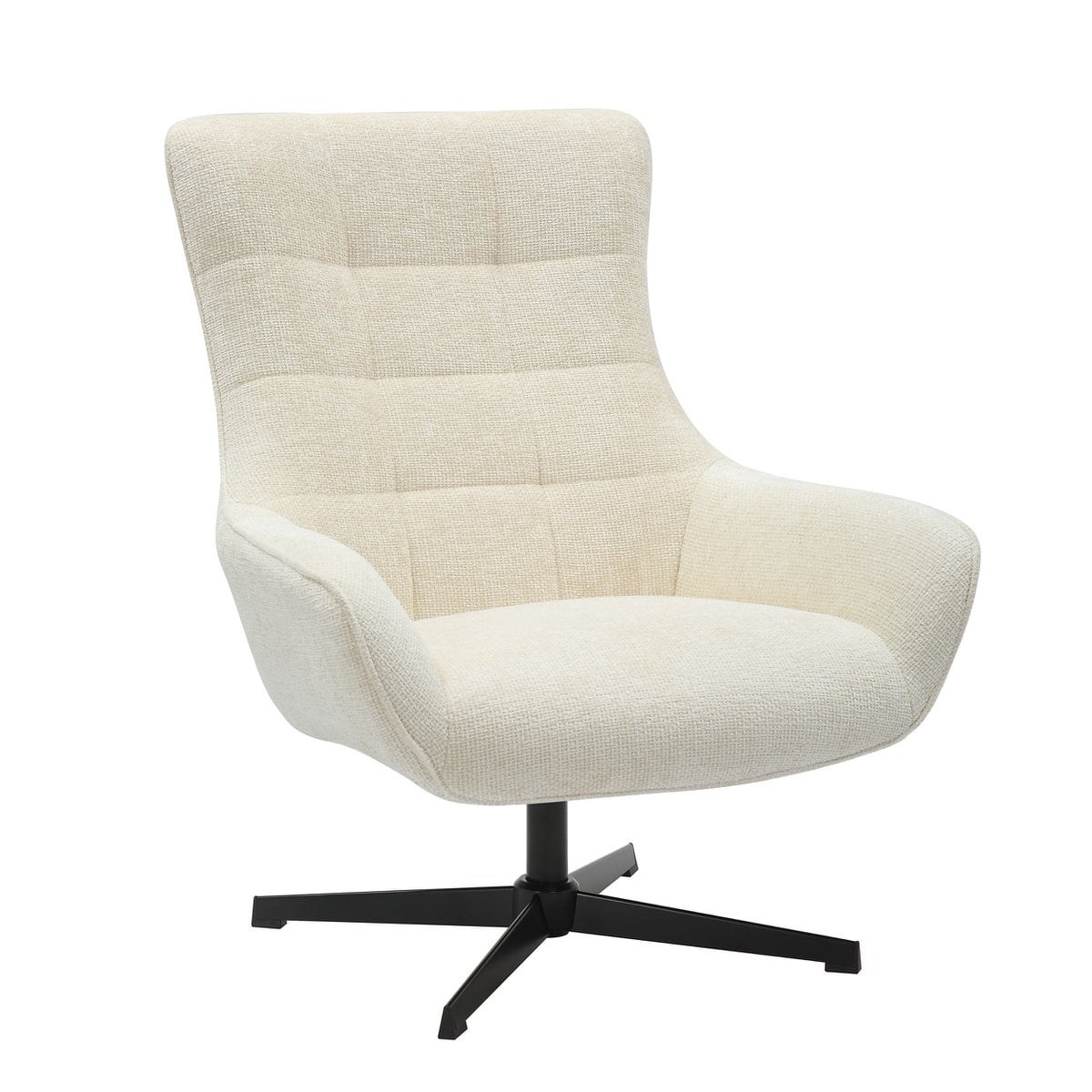SalesFever Fauteuil chenille stof beige