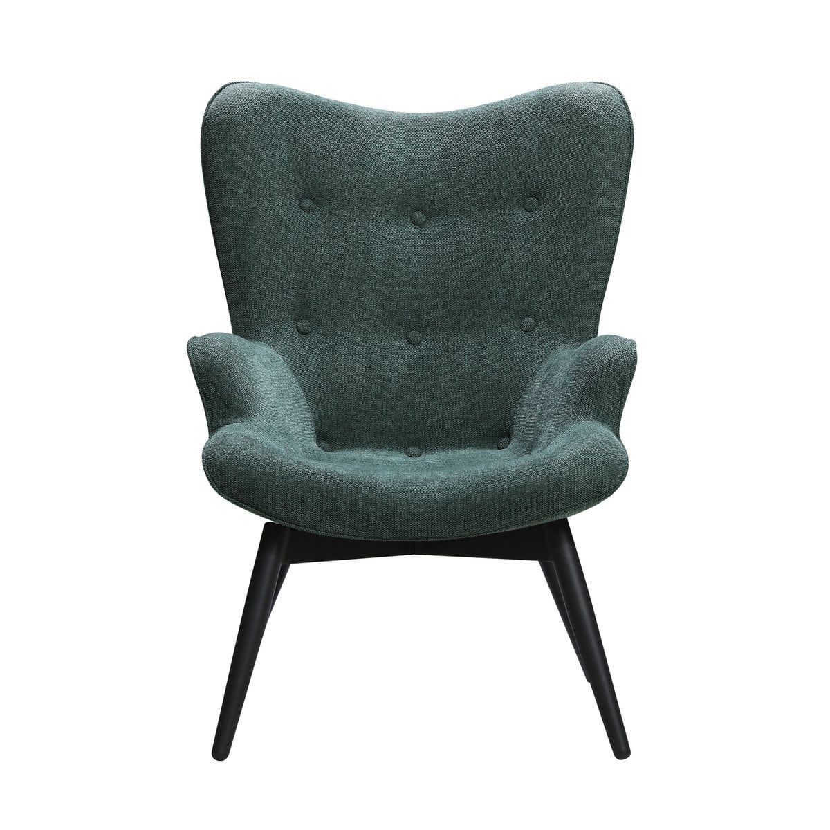 SalesFever Fauteuil dennengroen structuurstof