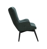 SalesFever Fauteuil dennengroen structuurstof