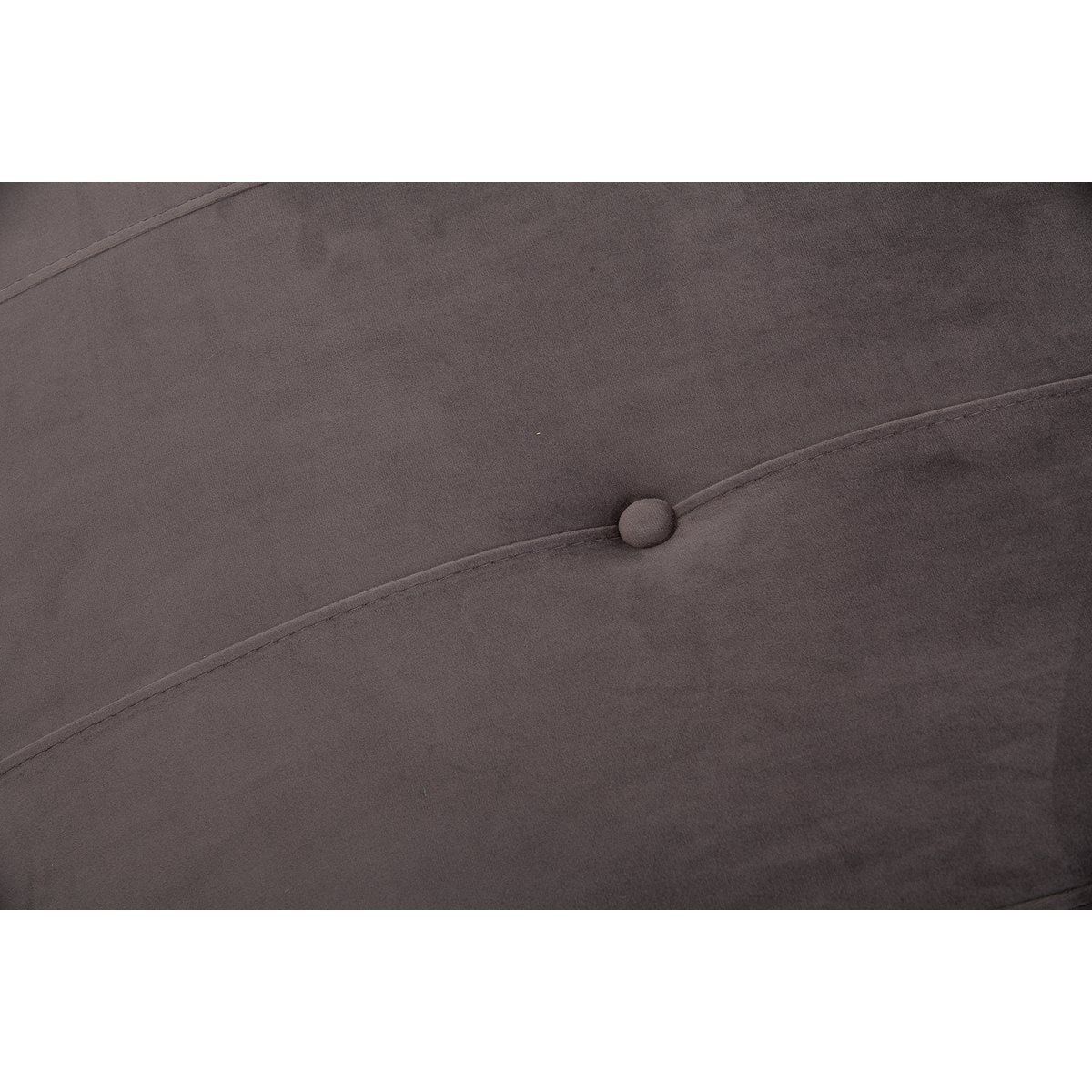 SalesFever Relax ligbed fluweel grijs