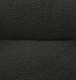 SalesFever Fauteuil- en krukset teddybont antraciet