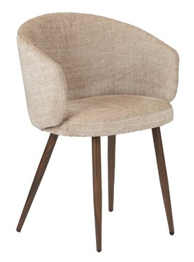 Pole To Pole Luna stoelcrème (set van 2)