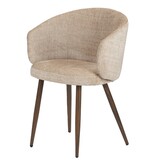 Pole To Pole Luna stoelcrème (set van 2)