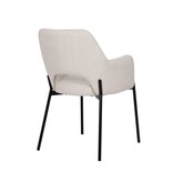 Fauteuilset van 2 met uitgesneden rugleuning