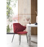 SalesFever Set van 2 fauteuils, berry