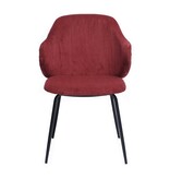 SalesFever Set van 2 fauteuils, berry